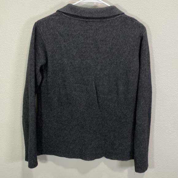 Benedetta B made in Italy‎ cardigan sweater wool cashmere gray - Picture 6 of 8
